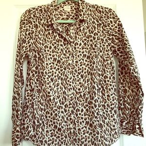Leopard button up!